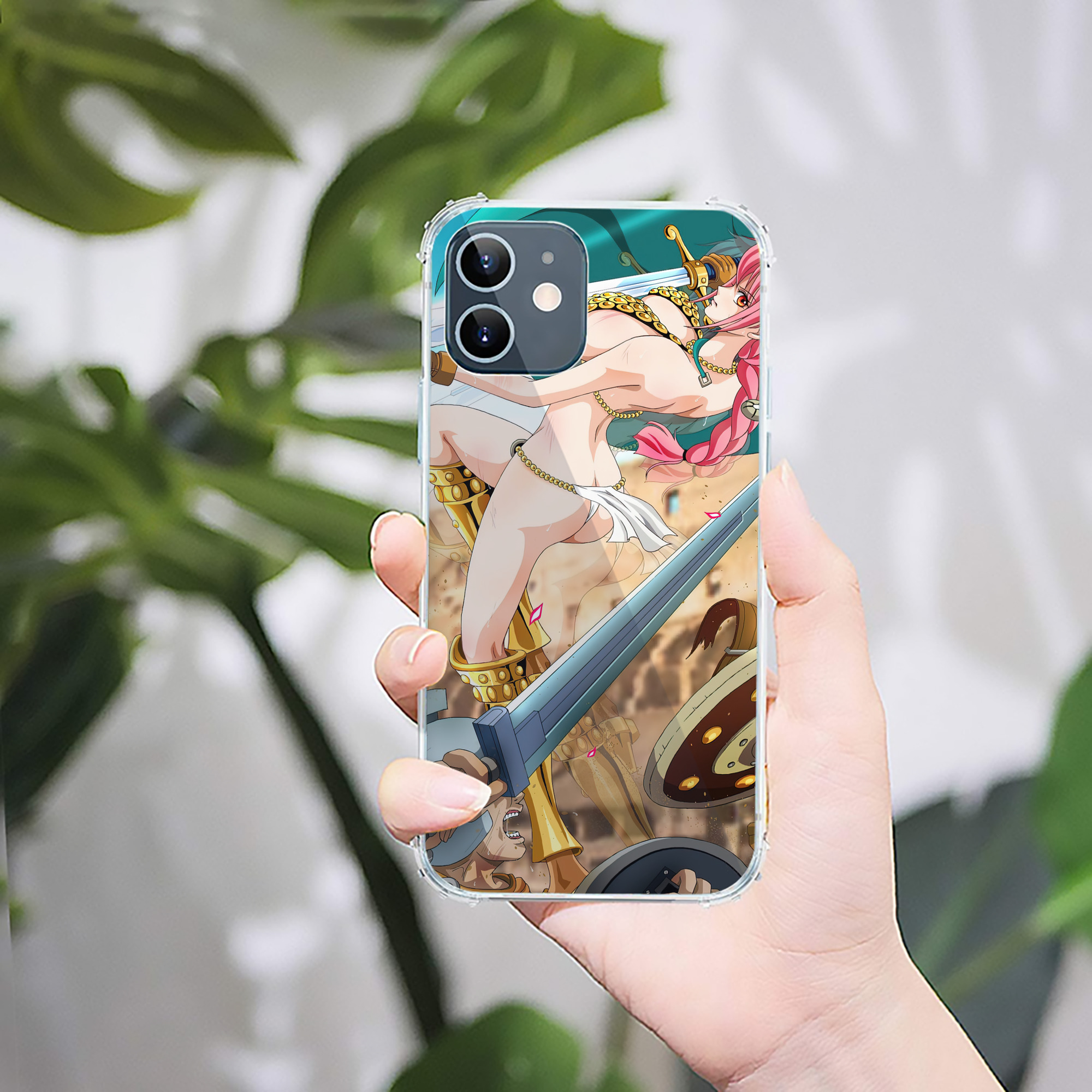 （画像用） ワンピース ONE PIECE 【iPhone 12シリーズ対応】透明スマホケース（クリアソフトケース）